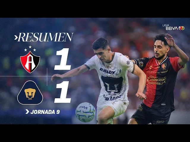Атлас – УНАМ Пумас – 1:1