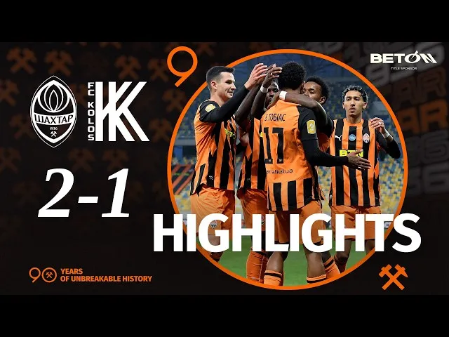 Шахтёр – Колос – 2:1