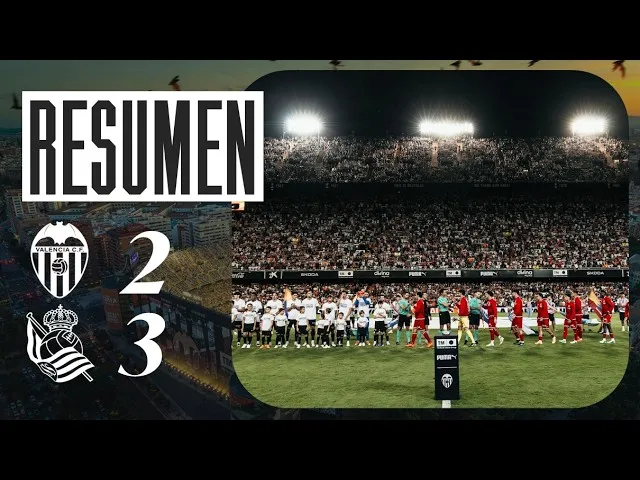 Валенсия – Реал Сосьедад – 2:3