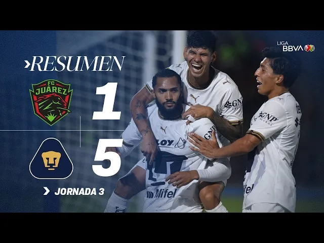 Хуарес – УНАМ Пумас – 1:5